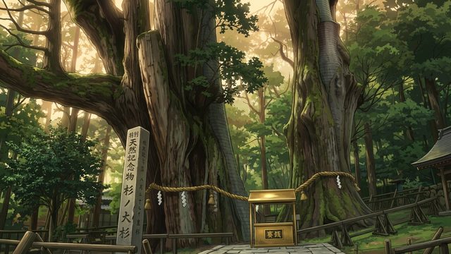 特別天然記念物「杉の大杉」